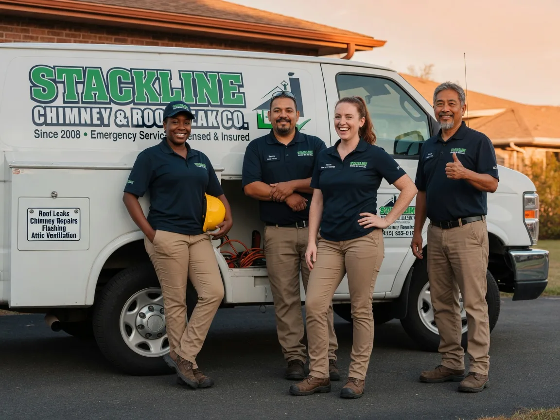 Chimney flashing repair company in Adairsville, GA